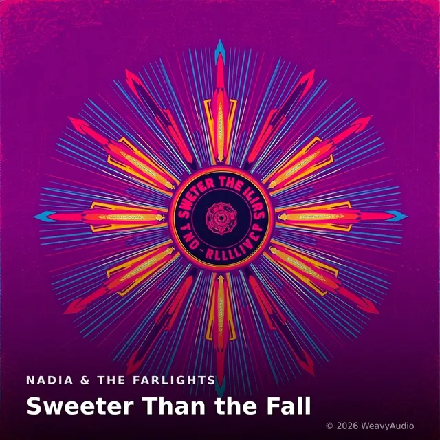 Sweeter Than the Fall – Nadia & The Farlights, okładka