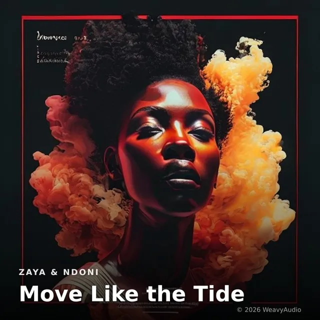 Move Like the Tide – Zaya & Ndoni, okładka