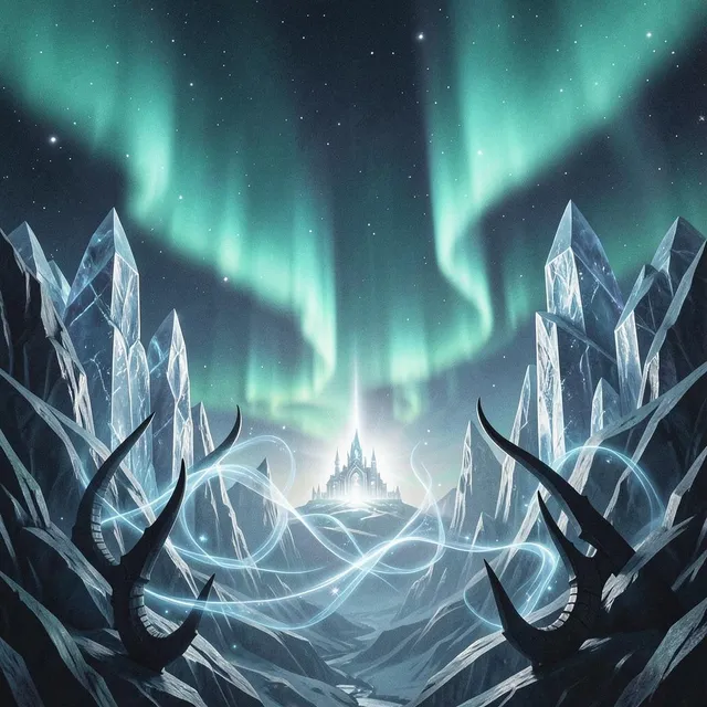 Chase the Aurora 2 by Lira Kestrel — Nordic Bass Dark cover art on WeavyAudio