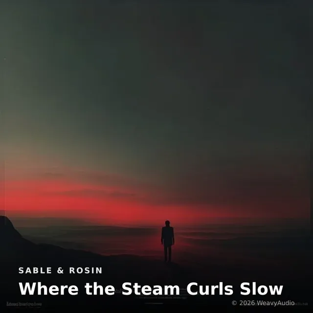 Where the Steam Curls Slow – Sable & Rosin, okładka
