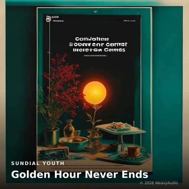 Golden Hour Never Ends – Sundial Youth, okładka