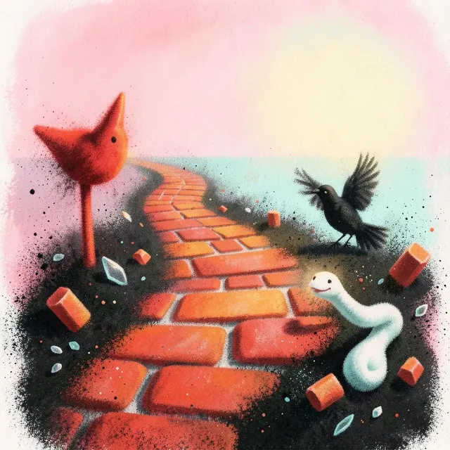 Tysiąc cegieł pod słońce biegnie 2 by Wesołe Traktorki — Kids & Fairy Tale Upbeat cover art on WeavyAudio
