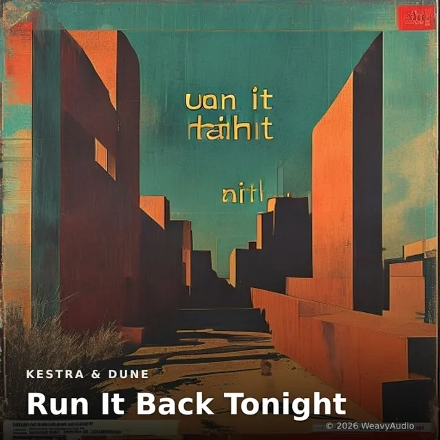 Run It Back Tonight – Kestra & Dune, okładka
