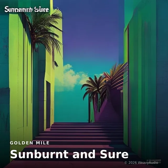 Sunburnt and Sure – Golden Mile, okładka