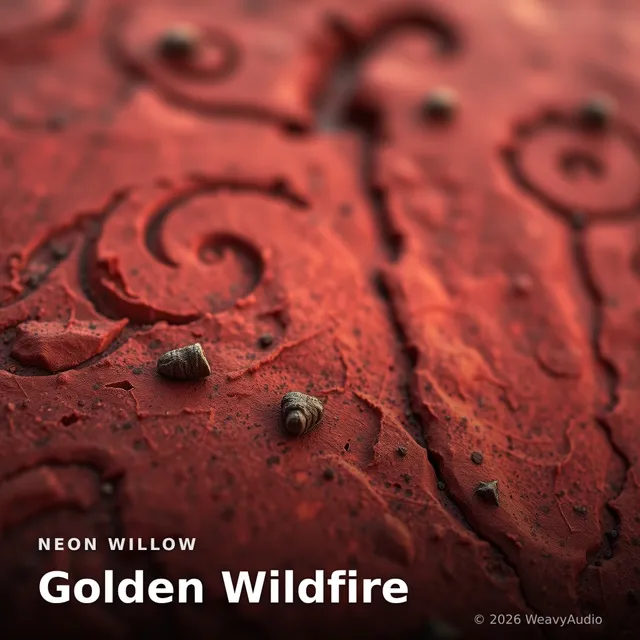 Golden Wildfire – Neon Willow, okładka