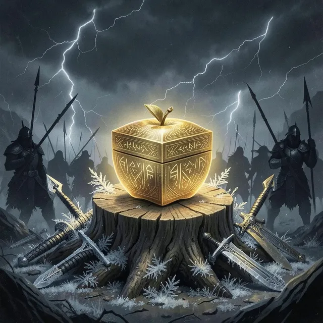 Iðunn's Apples – Isolde Vesper, okładka