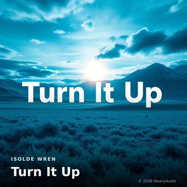 Turn It Up – Isolde Wren, okładka
