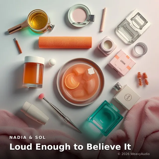 Loud Enough to Believe It – Nadia & Sol, okładka