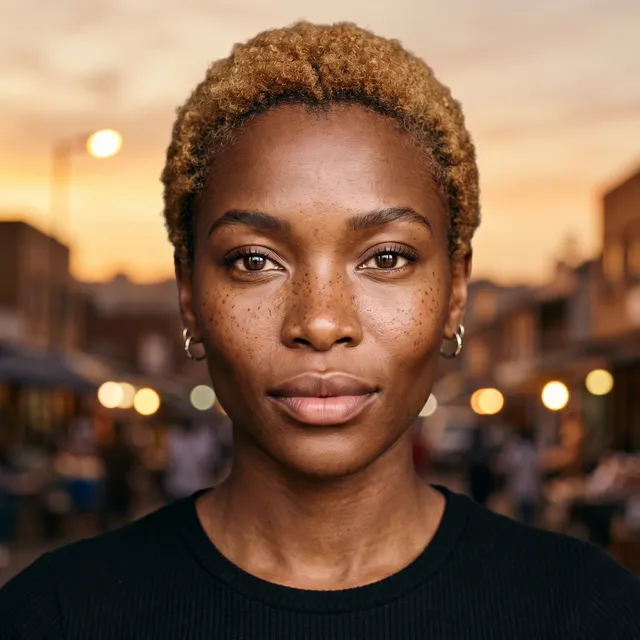 Amber Kasi Sky – Thando Skies, okładka