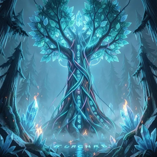 Yggdrasil Code – Ivory Signal, okładka
