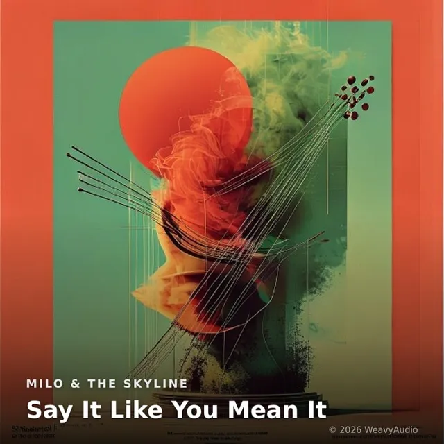 Say It Like You Mean It – Milo & the Skyline, okładka