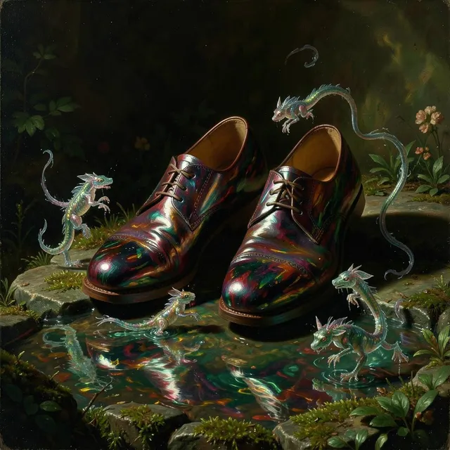 Rainbow on My Shoes 2 by Pocket Dragons — Kids & Fairy Tale Upbeat cover art on WeavyAudio