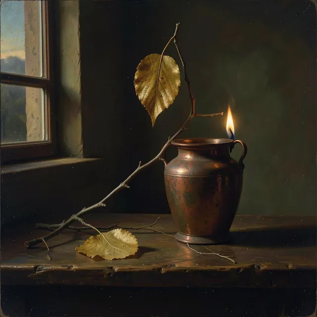 Fading Gold – Ivory Ember, okładka