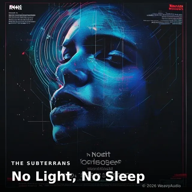 No Light, No Sleep – The Subterrans, okładka