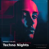 Techno Nights by Amber Fields — Techno background music Focus cover art on WeavyAudio