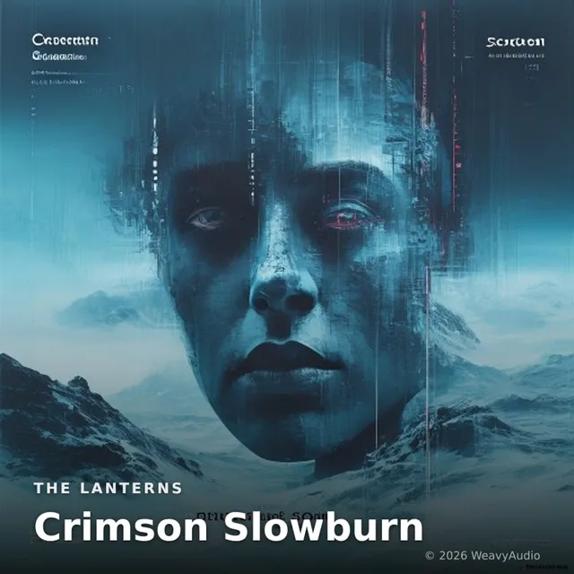 Crimson Slowburn by The Lanterns — Nordic Bass Dark cover art on WeavyAudio