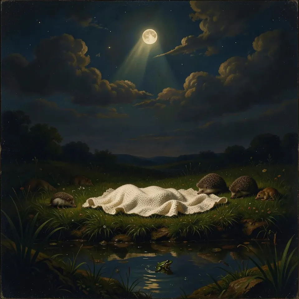 Dobranoc, łąko by Biedronka i Przyjaciele — Kids & Fairy Tale Mellow cover art on WeavyAudio
