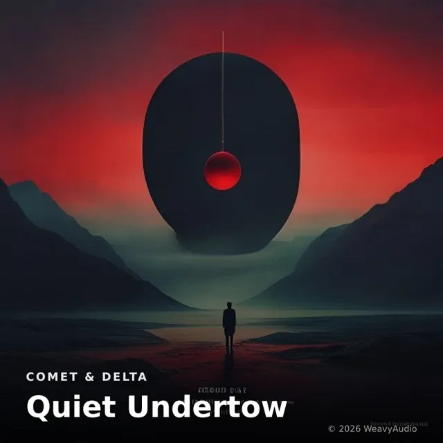 Quiet Undertow by Comet & Delta — Nordic Bass Dark cover art on WeavyAudio