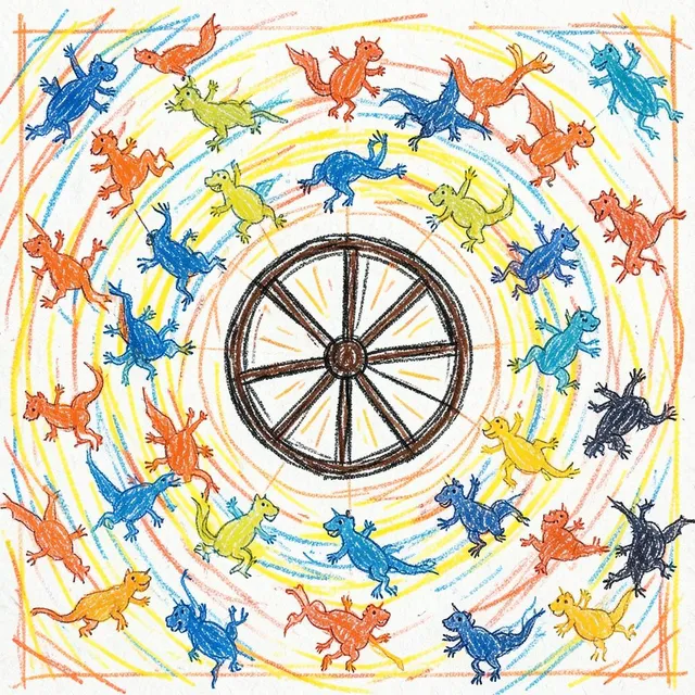 Wiggle in your seat and spin around by Pocket Dragons — Kids & Fairy Tale Upbeat cover art on WeavyAudio