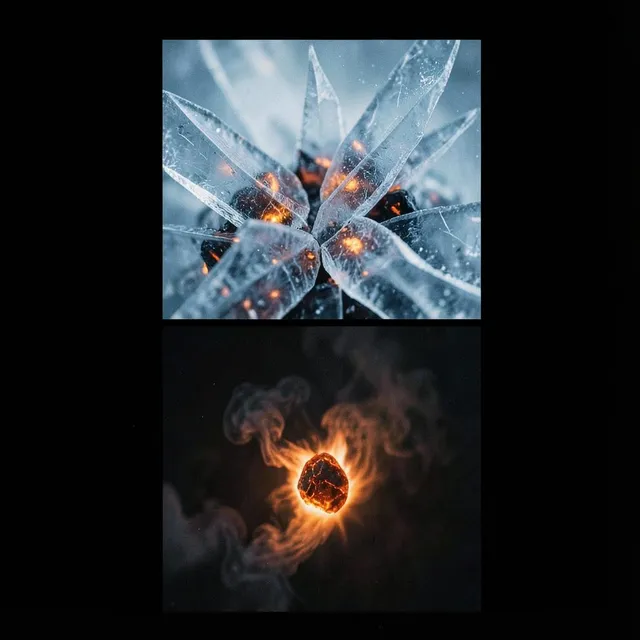 Frozen Flame 2 – Delta & Ember, okładka
