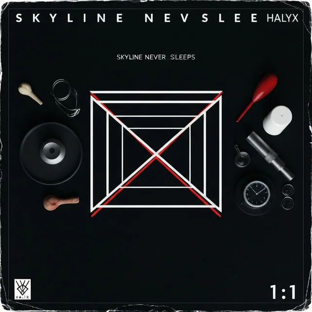 Skyline Never Sleeps – Halyx, okładka
