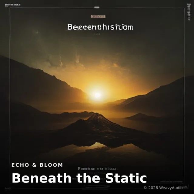 Beneath the Static by Echo & Bloom — Nordic Bass Dark cover art on WeavyAudio