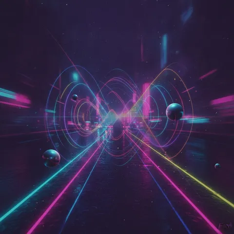 Neon Static Nights by Fred — album cover