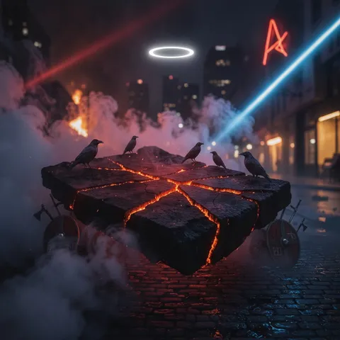 Allfather's Blood Debt by Young Menace — album cover