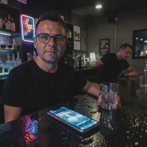 Last Glass at Midnight by Luka — album cover