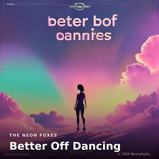 Better Off Dancing – The Neon Foxes, okładka