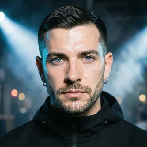 DJ Ferrox — artist portrait on WeavyAudio