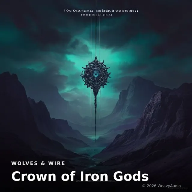 Crown of Iron Gods – Wolves & Wire, okładka