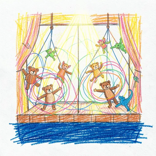 Puppet Show on the Wall 2 – Pocket Dragons, okładka