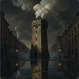 Wieża z białą dymem by Teka & Verso — Phonk Dark cover art on WeavyAudio