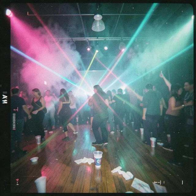 Rozedrgane Światła – Synth Krez, okładka