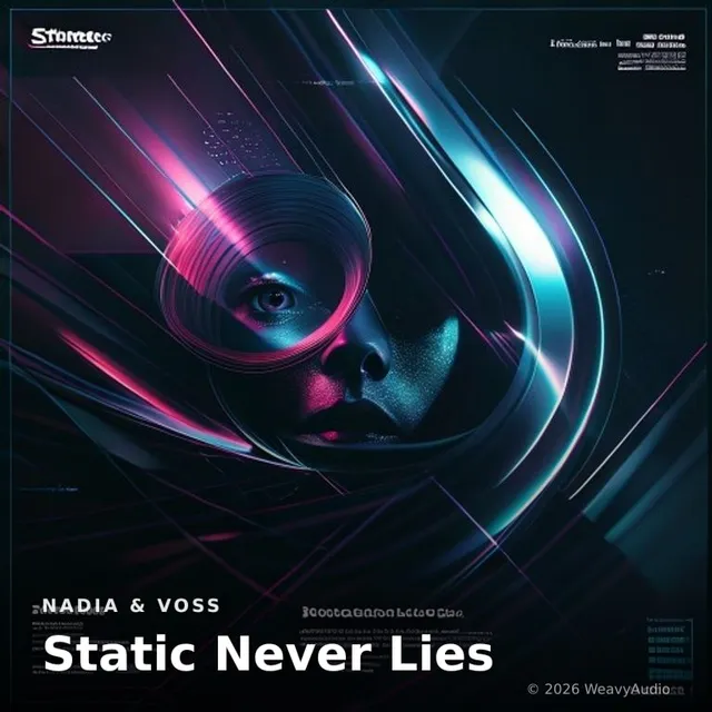 Static Never Lies – Nadia & Voss, okładka