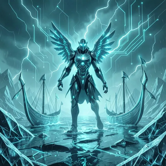 Valkyrie Code 2 by Ashen Horizon — Nordic Bass Dark cover art on WeavyAudio