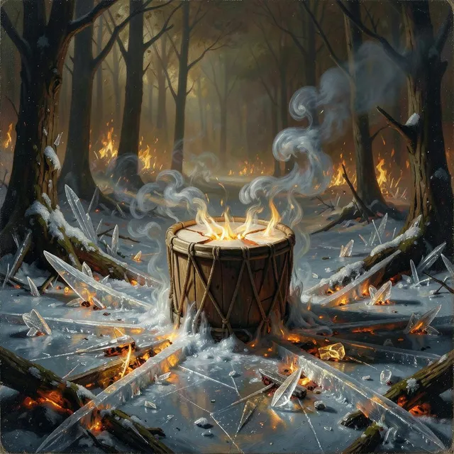 Ice and Ember 2 – Neon Willow, okładka