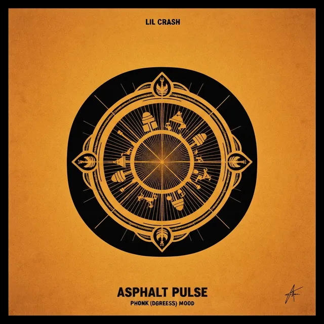Asphalt Pulse – Lil Crash, okładka