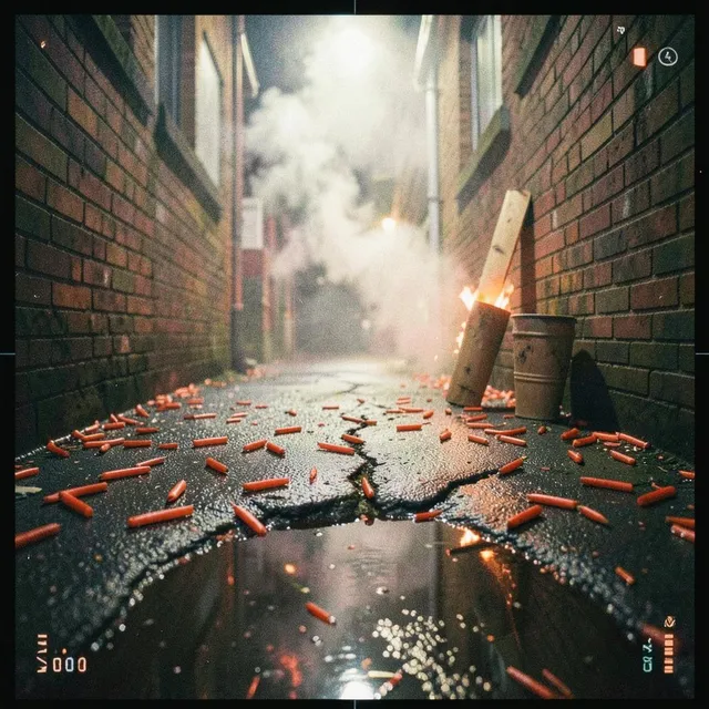 Firecracker Rebellion – DJ Sombra Neon, okładka