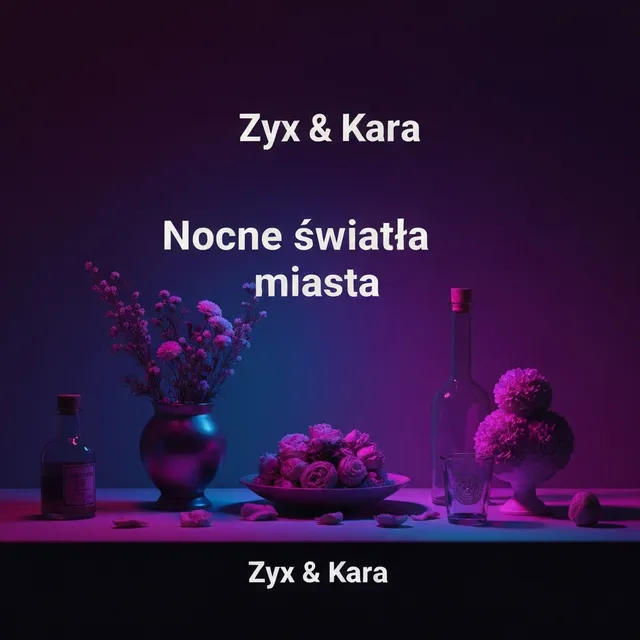 Nocne światła miasta – Zyx & Kara, okładka