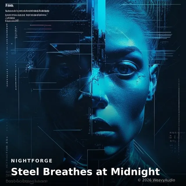 Steel Breathes at Midnight – Nightforge, okładka