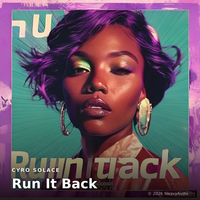 Run It Back – Cyro Solace, okładka