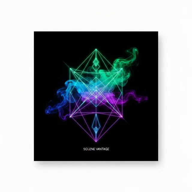 We Rise Where Light Begins – Solene Vantage, okładka