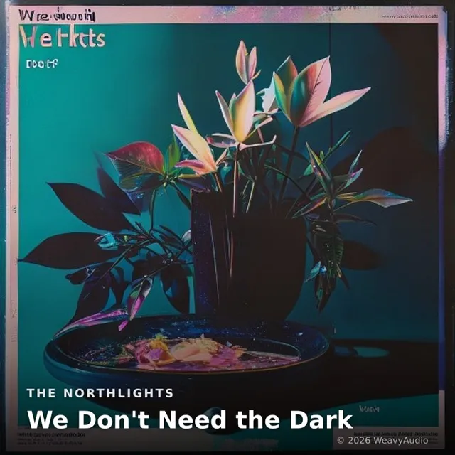We Don't Need the Dark – The Northlights, okładka
