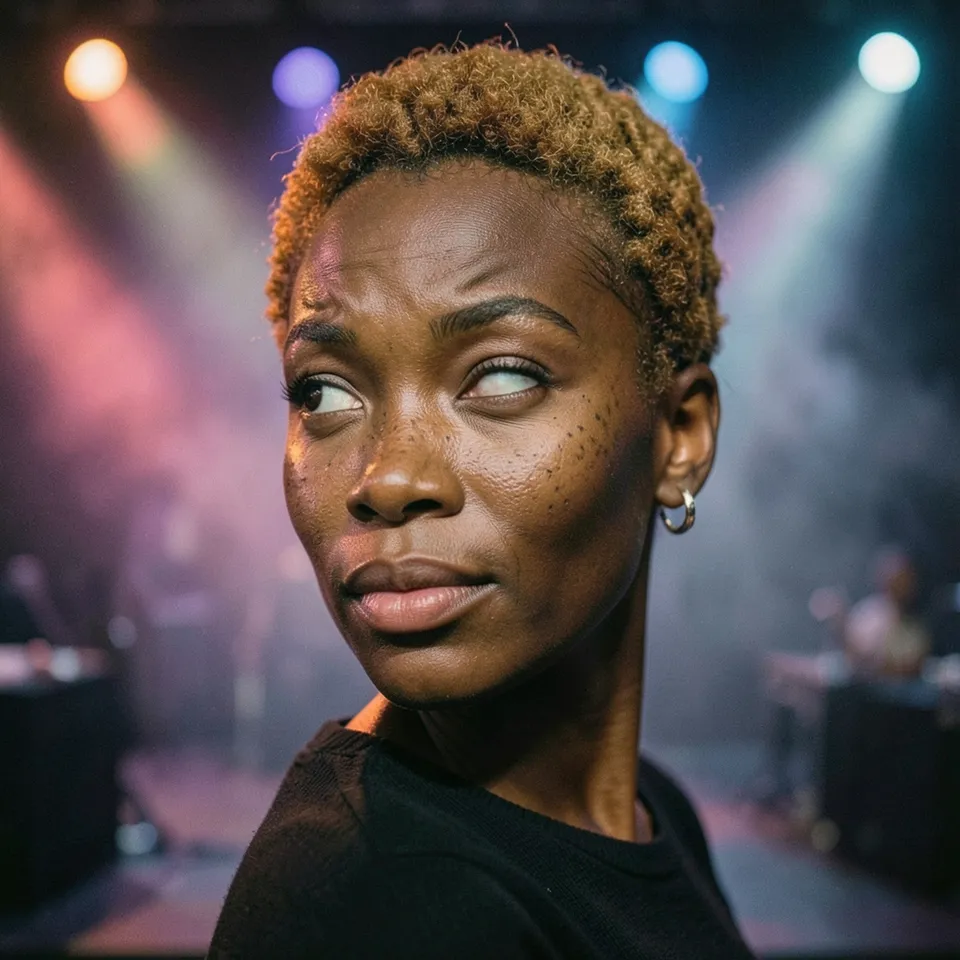 Ancestors Under Neon Dust — Thando Skies cover art