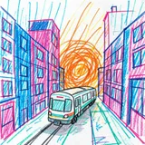 Turning back into the glow 2 by Neon Kessoku — City Pop Energetic cover art on WeavyAudio