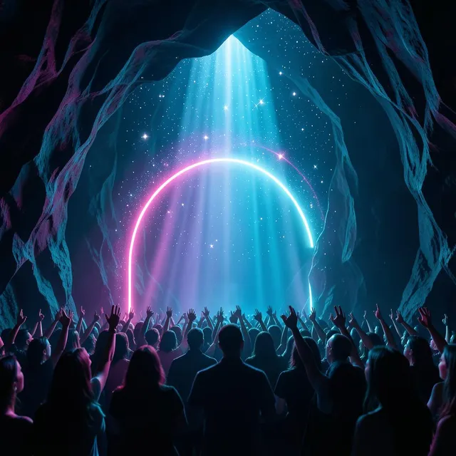 Hold the Sky Open 2 – Nachtglanz, okładka