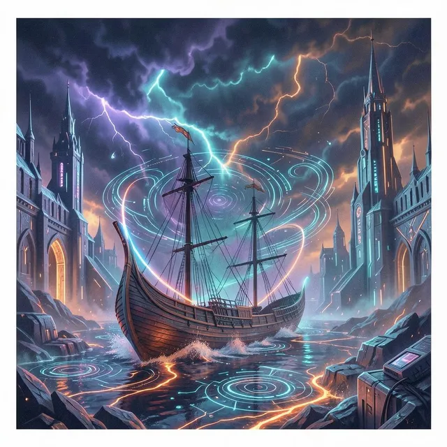 Skyforge Protocol – Ivory Current, okładka