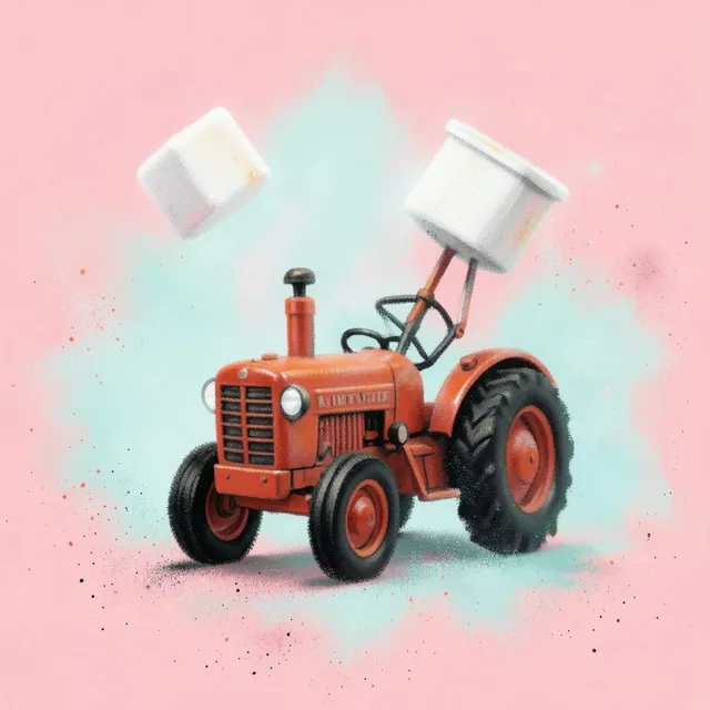 Traktor dźwigu wesoło gra 2 – Wesołe Traktorki, okładka
